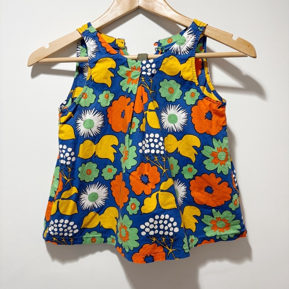 Marimekko x Target Kukkatori Girls 2 Piece Outfit Size Medium 8-10 Flower Market - Picture 2 of 11